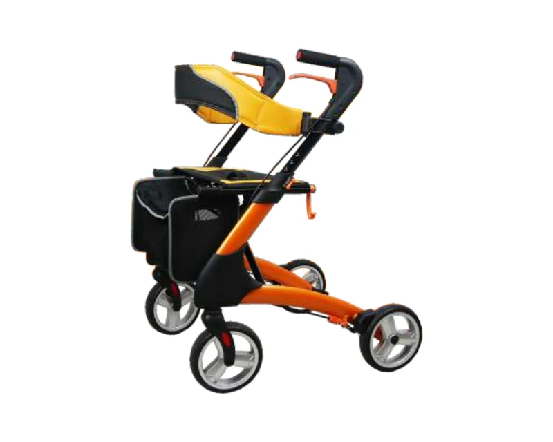 DH04202L — Folding aluminium rollator